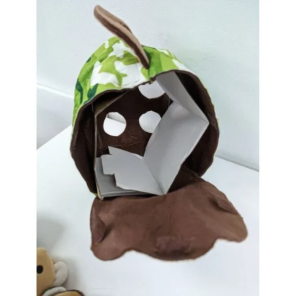 Midwood Forest Animal House Plush Play Set Stuffed Elephant Tiger Carrier - Picture 2 of 10